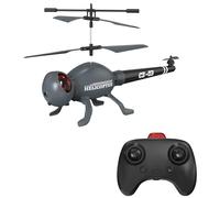 Walmeck Mini Hélicoptère télécommandé Libellule avec Maintien D'altitude, Lumières LED, Avion, Jouet, Cadeaux pour Enfants et Débutants (-1)