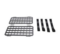 Walmeck Panneau Molle de Pare-soleil de Voiture, Organisateur ABS Universel | Construction ABS Durable, Convient aux Pare-soleil ou Appuie-têtes de Berline/SUV/camion, Compatible avec les Pochettes