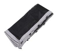 Walmeck Paroi Latérale D'auvent en Maille Grise Légère avec Filet D'auvent, Excellente respirabilité et durabilité, Parfaite pour L'exposition de Jardin D'arrière-Cour (du Monde)