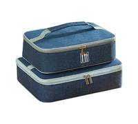 Walmeck Petit Sac à Lunch, Sac à Lunch Facile à Utiliser, Pratique et Durable pour une Utilisation Quotidienne, avec du Matériau de Grandeur, un Excellent Outil pour la Maison en (2)