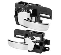 Walmeck Poignée de Porte Intérieure Gauche et Droite pour Mk1/J10/JJ10 2007-2013 avec Matériau ABS Résistant à L'usure, Levier chromé, Longue Durée de Vie, Fonctionnement Fluide, 2