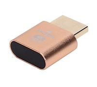 Walmeck Prise Factice 4K Durable, Dernière Puce, Interface Multimédia Haute Définition, Prise Factice, Prend en Charge la Résolution 3840x2160, Remplaçable à Chaud (Or)