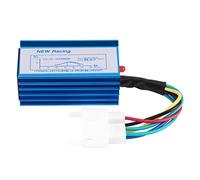 Walmeck Puissance Améliorée, Bobine D'allumage de Boîte CDI de Course de Vitesse de 5 à 10 Mph avec 6 Broches pour Pit Bike 250cc, Scooter ATV