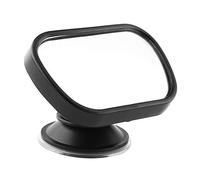 Walmeck Rétroviseur de Voiture Réglable pour bébé, Miroir Convexe à 360 ° pour Un Angle de Vision Clair, Lentille en Acrylique Durable de qualité Supérieure, Installation Facile avec