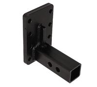 Walmeck Support D'attelage Réglable en Acier allié Haute Résistance, capacité de Charge de 4 410 Lb, Espacement des Trous de Panneau à 3 Positions, Revêtement en Poudre Noire Durable,