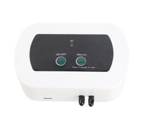 Walmeck Système D'arrosage Intelligent WiFi BT APP Control Abreuvoir Automatique pour Plantes 10 Plantes en Pot Débit de 400 ML/Min IP65 Réglage de la Synchronisation Imperméable Kit (BSV-IC203)