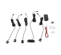 Walmeck Système de Radar de Recul pour Stationnement Voiture, 4 Capteurs, Affichage Numérique LCD, Radar Recul pour la sécurité des Membres la Famille