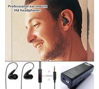 Walmeck Système de Surveillance des écouteurs Intra-auriculaires sans Fil, Transmission en Temps Réel, UHF FM sans Latence, Récepteur Multiple, Récepteur émetteur Stéréo IEM