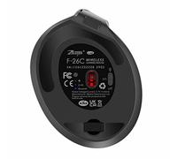 Walmeck ZELOTES F26C Souris Fil Double Mode Rechargeable Silencieuse 2.4GHz BT Gris pour Les Jeux de Bureau