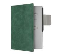 WALNEW Étui pour Remarkable Paper Pro, étui portefeuille magnétique fin avec fermoir à stylo, coque de protection pour Remarkable Paper Pro 11,8" (sortie en 2024), vert