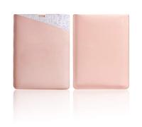 WALNEW Housse de protection pour Microsoft Surface Pro X 13" 13" - Design à deux poches avec intérieur protégé et tapis de souris externe (13" Surface Pro X, F-Rosa)