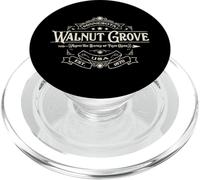 Walnut Grove, Minnesota, États-Unis, fondée en 1870, rives de Plum Creek PopSockets PopGrip pour MagSafe