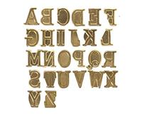 Walnut Hollow Tampons de marquage à Chaud, Ensemble de Lettres de l'alphabet majuscules pour la Marque et la Personnalisation du Bois, du Cuir et d'autres Surfaces
