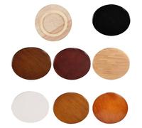 Walnut Lazy Susan Plateau tournant à 360° pour cuisine, salle à manger ou bureau, parfait pour la maison et le commerce, décoration de table élégante