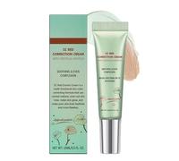 Walopola 15 ml*2 Crème CC Avec Centella Asiatica, Correctrice De Couleur, Crème CC Correctrice De Couleur, Crème Hydratante Teintée Et Correctrice De Rougeurs Pour Le Visage