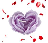 Walopola Bougie parfumée pour la Saint-Valentin, bougies d'aromathérapie à fleurs de roses - Bougies parfumées en forme de roses | Bougies d'aromathérapie bougies esthétiques pour femmes petite amie