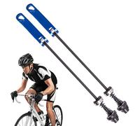 Walopola Brochettes de vélo verrouillables, levier à dégagement rapide et arrière - Pièces de rechange haute résistance pour l'entretien du changement de pneus pour conduite en toute sécurité