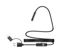 Walopola Caméra endoscope avec lumière | Caméra serpent | Câble USB étanche IP67 pour réparation automobile, plomberie, tuyau d'égout, travaux électriques