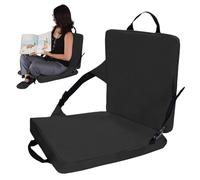 Walopola Chaise de stade | Coussin de blanchiment avec soutien dorsal | Coussin de sol pliable pour l'extérieur pour baseball, pique-nique, excursions, plage, bateau, concerts, jeux, football, kayak