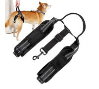 Walopola Écharpe pour Chien pour Pattes arrière, Harnais de Levage pour Chien - Harnais de Soutien de Hanche Confortable avec Bandes réfléchissantes,Harnais de Gilet légers et Robustes à poignée pour