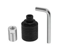 Walopola Ensemble de têtes de conversion pour meuleuse d'angle en acier au carbone, kit d'outils de conversion pour pièces de rechange, accessoires de machine à rainurer pour le travail du bois, le