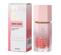 Walopola Fard à joues liquide, crème gel, crème liquide, gel crème, waterproof, super Dewy Liquid Fard à joues et yeux, crème longue durée et résistante aux frottements