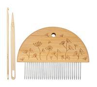 Walopola Kit de métier à pour - Cadre à chaîne - Cadre à - Métier à pour Planche à - Tapisserie - Enfant débutant