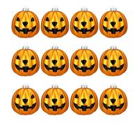 Walopola Lot de 12 décorations en forme de citrouille - Pendentifs décoratifs d'automne à suspendre pour arbre de Thanksgiving, décoration d'intérieur