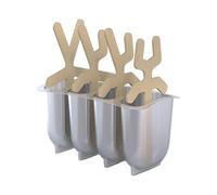 Walopola Moule à crème glacée, moule pop en forme humaine, moules de qualité alimentaire, facile à démouler pour faire du yaourt, du jus, des smoothies