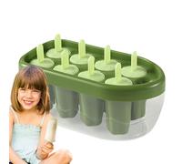 Walopola Moules pour le manche - Moules pour les tiges - Moules faits maison sur le manche - Moule à tige de qualité alimentaire - Moules en pop facilement amovibles et récipients de rangement