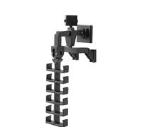 Walopola Porte-clés, porte-chapeaux adhésif - Cintre multifonction en forme de robot pour porte, placard, entrée, collier, sac à main, sac à dos, ceinture, cartable