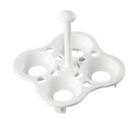 Walopola Support à œufs en pot - Grille de cuisson à la vapeur - Accessoire de cuisine instantané pour intérieur et extérieur, camping, comptoir, appartement, maison, famille, adultes