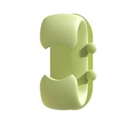 Walopola Support de cuillère pour cuiseur à riz, support de spatule de cuisine en silicone, support de cuillère à riz pour cuisine, rangement de spatule, crochets muraux