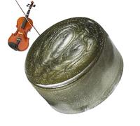 Walopola Violon en colophane - Petit violon léger à faible poussière pour archets, outils professionnels naturels accessoires pour débutants instruments de musique