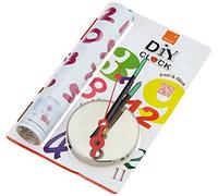 Walplus 10 a 005 Horloge murale fleurs, rose