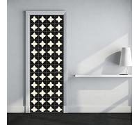 Walplus Lot de 6 autocollants muraux amovibles Motif croix Multicolore