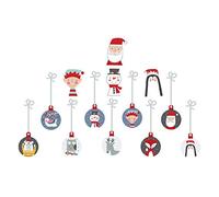 WALPLUS Noël Décorations Mural Stickers Joyeux Noël Décoration Set Mural Murals Décalques Salle à Manger Crèche Enfants Décoration, Multicolore - Ws3327 - Noël Amis Bulles Stickers, One Size