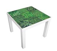 WALPLUS Sticker mural vert, vinyle, multicolore, 7,6 x 63,5 x 5 cm