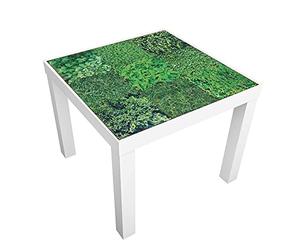 WALPLUS Sticker mural vert, vinyle, multicolore, 7,6 x 63,5 x 5 cm