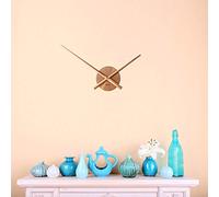 Walplus Wc2052 Flexi Horloge en cuivre, Vinyle, Multicolore, 36 x 14 x 4 cm