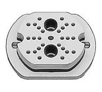 Walraven Bismat Rail isolateur de son 0835001 pour le découplage acoustique des panneaux muraux sanitaires, en ABS et EPDM