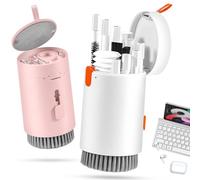 walrfid Kit de nettoyage 20 en 1 pour clavier d'ordinateur portable - Spray de nettoyage pour iPhone, AirPod, téléphone, MacBook, iPad, 20 en 1 - Brosse de nettoyage électronique pour écouteurs, iPod,