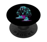 Walrus Lunettes de Soleil rétro années 80 pour Amoureux des Animaux Sauvages PopSockets PopGrip Adhésif