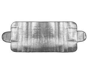 WALSER 16542 Feuille de glace pour vitres, couverture de pare-brise, protection de vitre de voiture hiver/été, protection thermique 230x110 cm