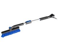 Walser Gratte-Glace télescopique, raclette à Glace rotative, raclette pour Voiture Extensible 77,5-100 cm Noir/Bleu