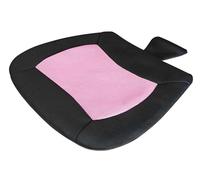 WALSER 27027 Coussin de siège Cool Touch noir - rose, coussin de siège réfrigérant, coussin de siège de voiture, coussin de siège
