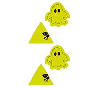 Walser 32019 autocollants de l'esprit et triangle, 4 pièces, jaune