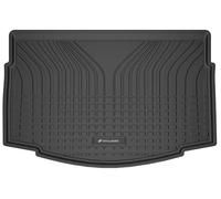WALSER Bac de coffre premium compatible avec VW Golf VII 08/2012-03/2021, plancher de chargement inférieur, tapis de protection de coffre 100% ajusté - made in EU