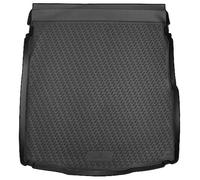 WALSER Bac de Coffre sur Mesure XTR Compatible avec VW Passat (B8) Limousine 08/2014-2023, Protection de Coffre, Bac de Coffre sur Mesure