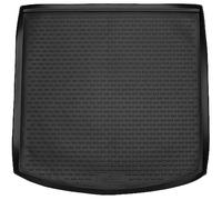 Walser Bac de Coffre sur Mesure XTR Compatible avec VW Touran 2003-2015 7 Places, troisième rangée de sièges rabattue - Long Tapis